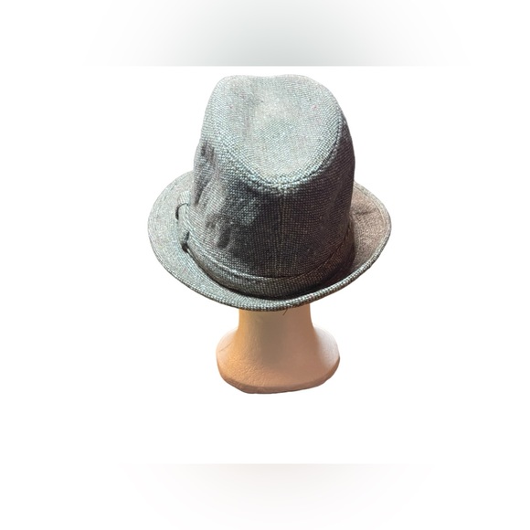 Men’s Vintage Fedora Brown/Beige Tweed 22 in Circumference - Picture 4 of 8